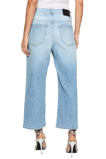 Tami 5 Pocket Wide Leg Jeans in Organic Stretch Denim 11 1/2 Oz