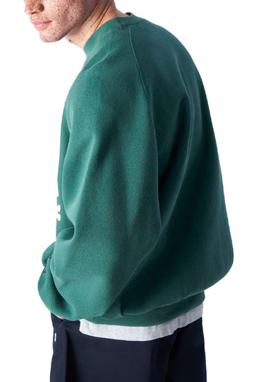 College Style Reverse Weave Sweatshirt