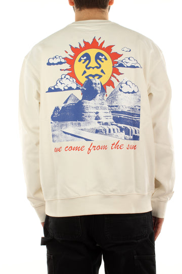 Obey We Come From The Sun Premium French Terry Crew Sweatshirt