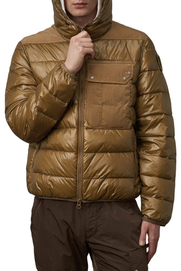 B-Tactical Down Jacket With Crest Hood