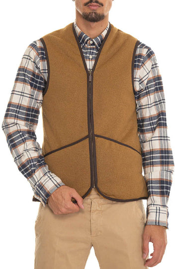 Warm fleece vest/lining with zip