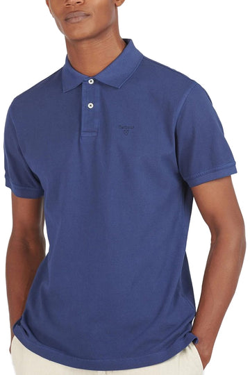 WASHED SPORTS POLO NAVY