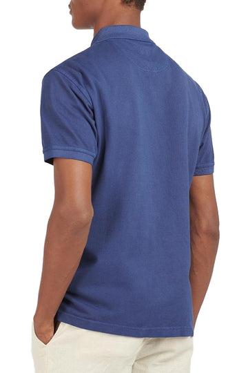 WASHED SPORTS POLO NAVY
