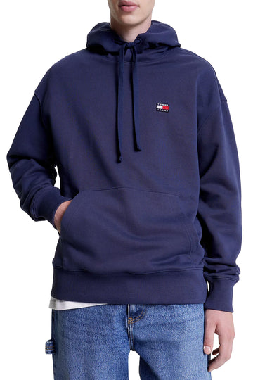 Relaxed Fit Sweatshirt With Hood And Badge